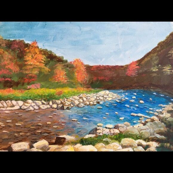 ORIGINAL ART on Canvas! 12” x 9” - Picture 6 of 8